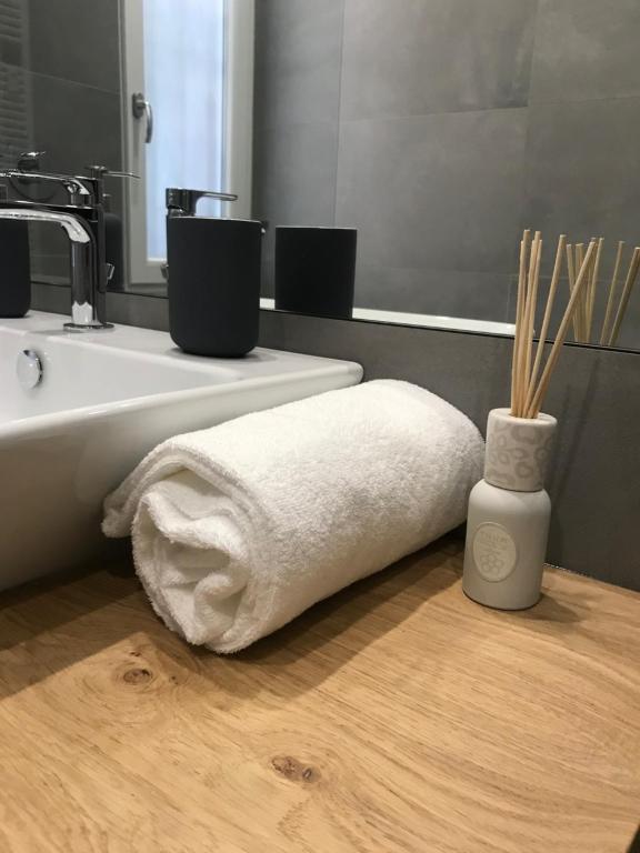 Kúpeľňa v ubytovaní Milanofierapartments