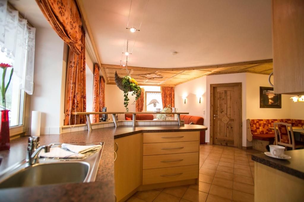 Posezení v ubytování Romantikferienhaus am Brändle