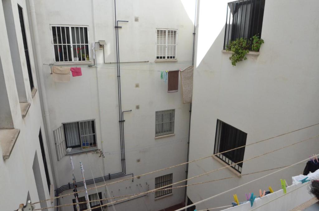 Balkón alebo terasa v ubytovaní habitacion centro historico malaga