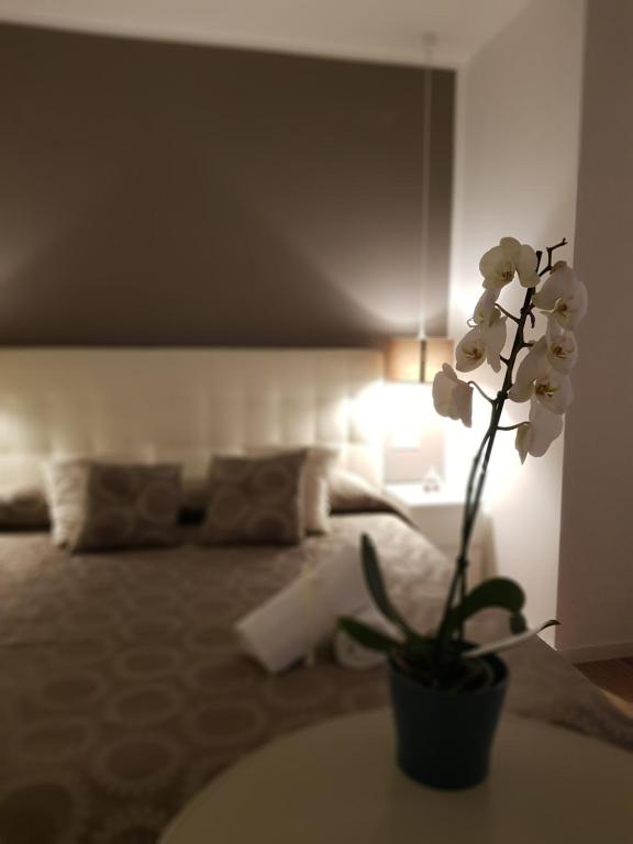 Postel nebo postele na pokoji v ubytování Gocce di Girgenti - comfort suites