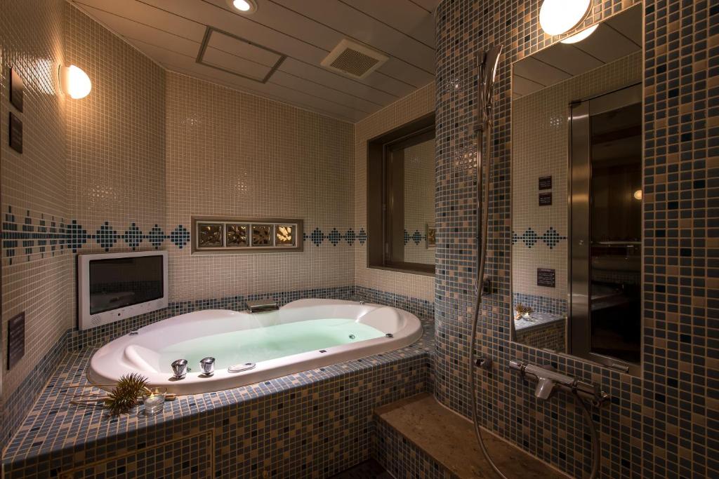 Koupelna v ubytování Hotel C. Chiba Shiroi