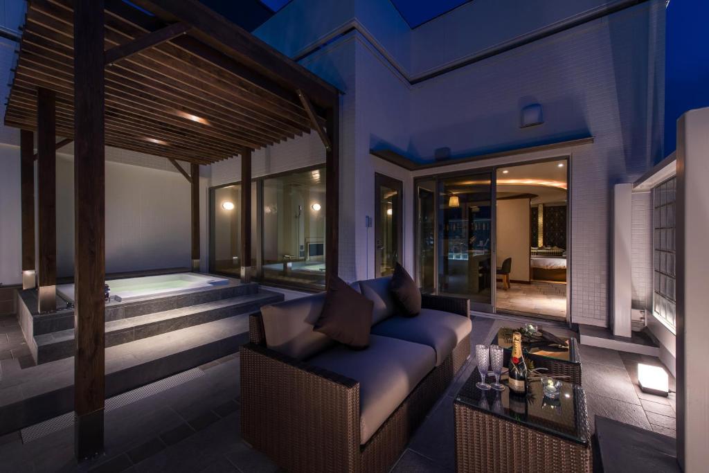 Posezení v ubytování Hotel C. Chiba Shiroi