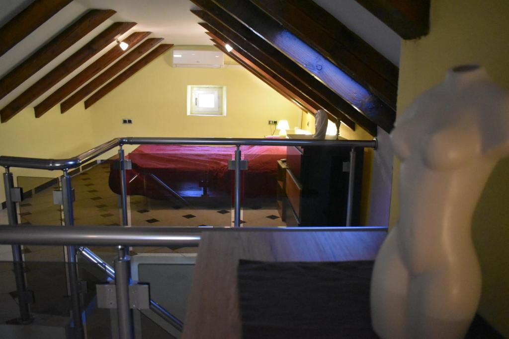Łóżko lub łóżka w pokoju w obiekcie Apartments Carpe Diem