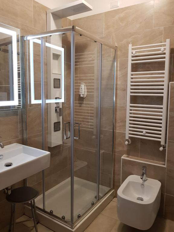 A bathroom at Valmarina