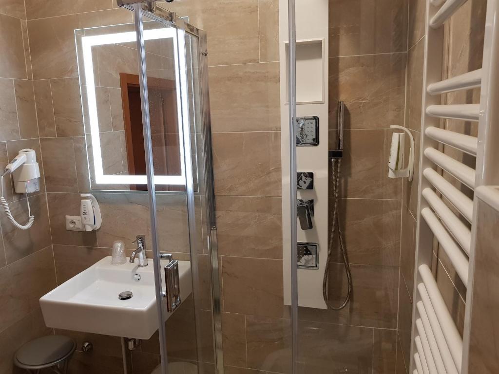 A bathroom at Valmarina