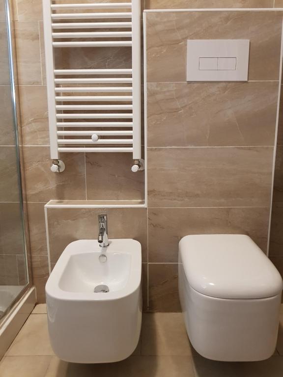 A bathroom at Valmarina