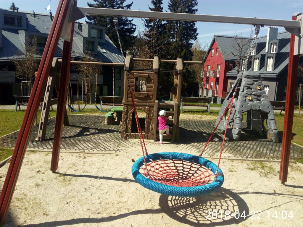Herní místnost nebo prostor pro děti v ubytování Apartmán Sofie se zahrádkou