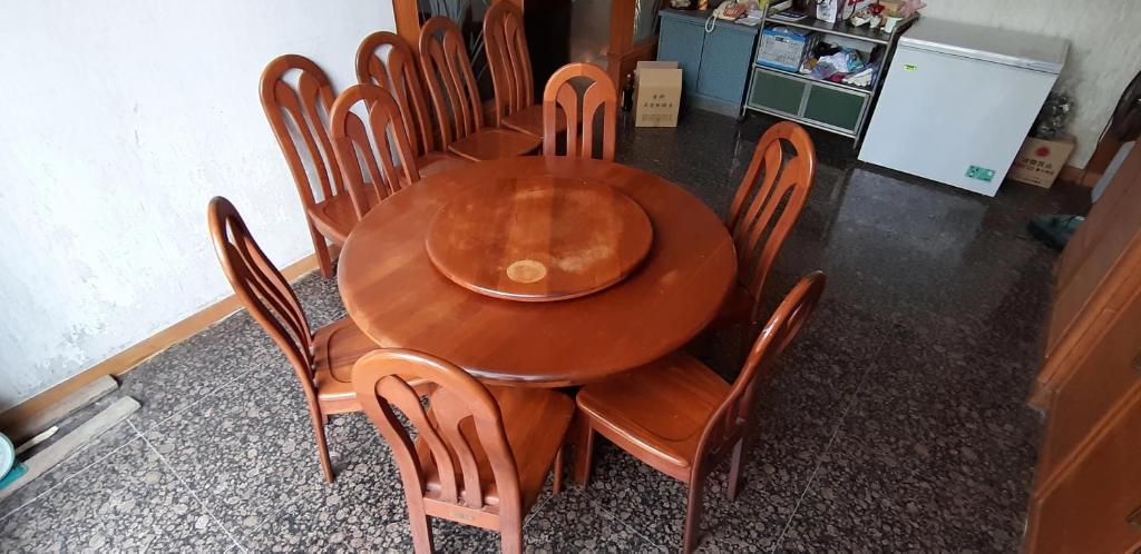 Kuchyň nebo kuchyňský kout v ubytování Ri Jing Yuan Homestay
