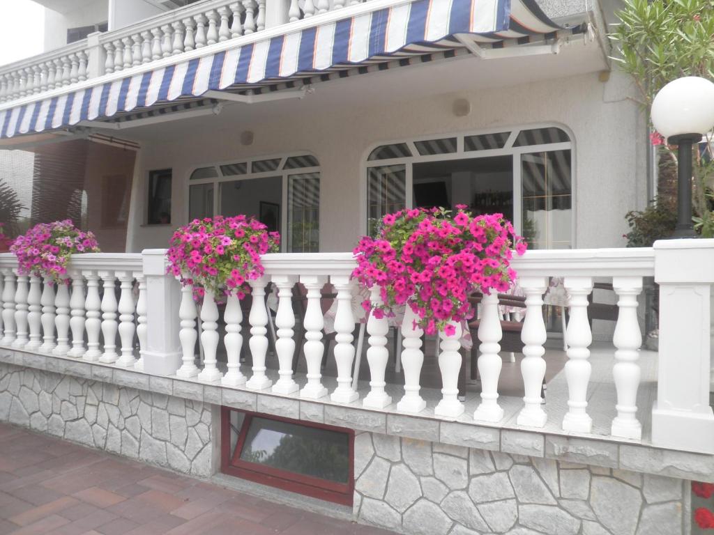 Balkón nebo terasa v ubytování Guest House Katarina