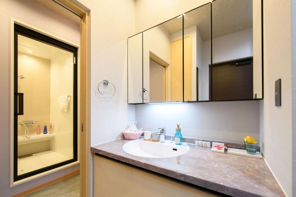 Koupelna v ubytování SOLA HOTEL