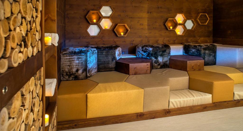 Posezení v ubytování Lifestyle Hotel eder