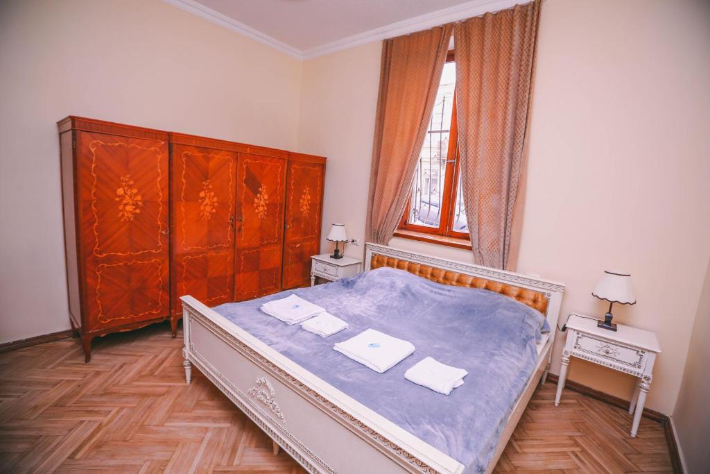 Postel nebo postele na pokoji v ubytování At Funicular Hostel