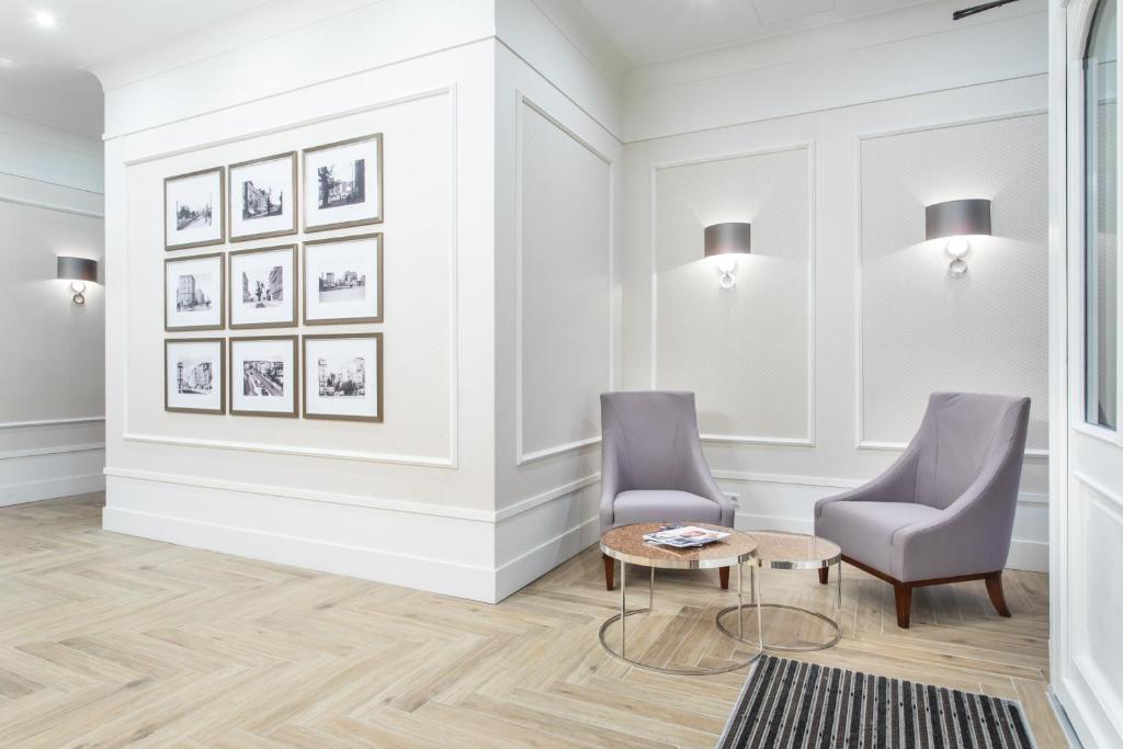 Posezení v ubytování Jakubowy Hotel