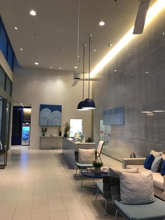 Posezení v ubytování Blu Condo (Chaam - Huahin)