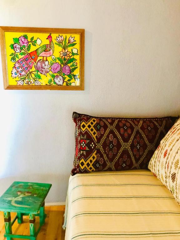 Postel nebo postele na pokoji v ubytování Kale Lodge - Adult Only + 15