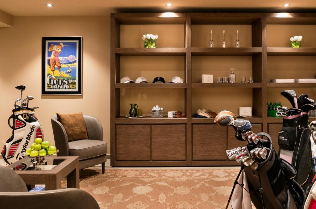 Posezení v ubytování Guarda Golf Hotel & Residences