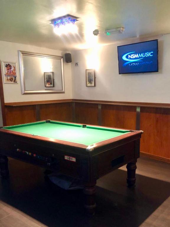 Biliár nebo kulečník v ubytování New Union ADULTS ONLY