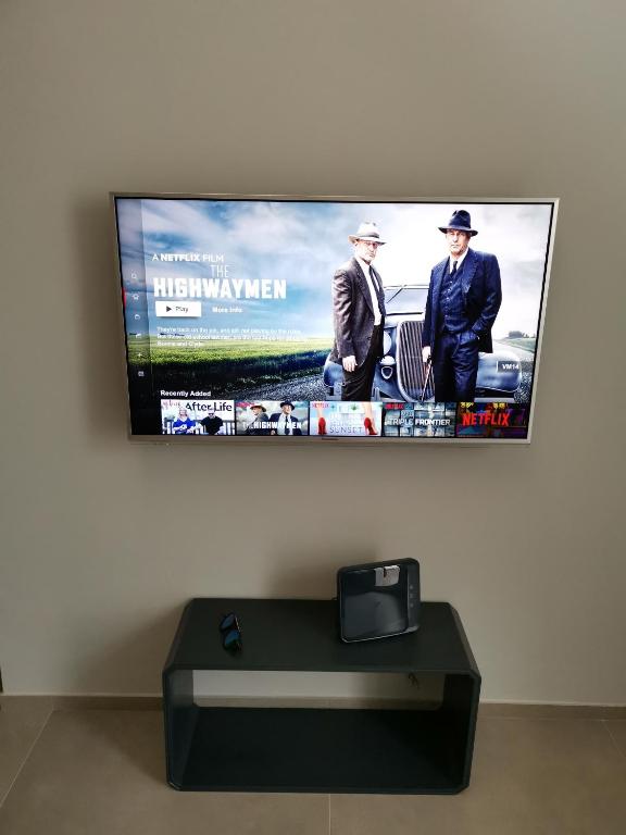 Telewizja i/lub zestaw kina domowego w obiekcie Casa Francesca