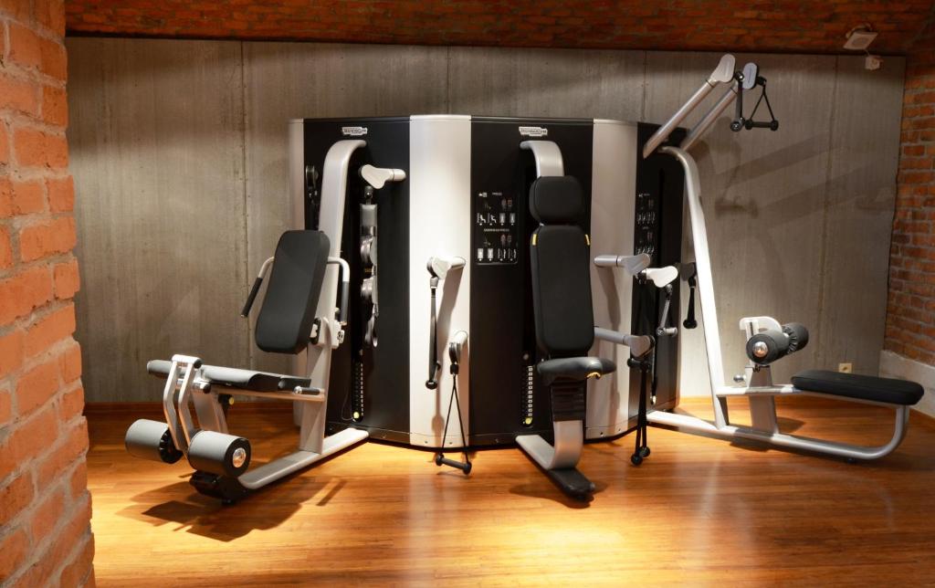Posilňovňa alebo fitness centrum v ubytovaní Metropolitan Boutique Hotel