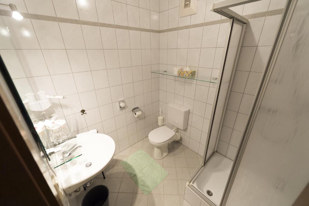 Koupelna v ubytování Hotel Dreisonnenberg