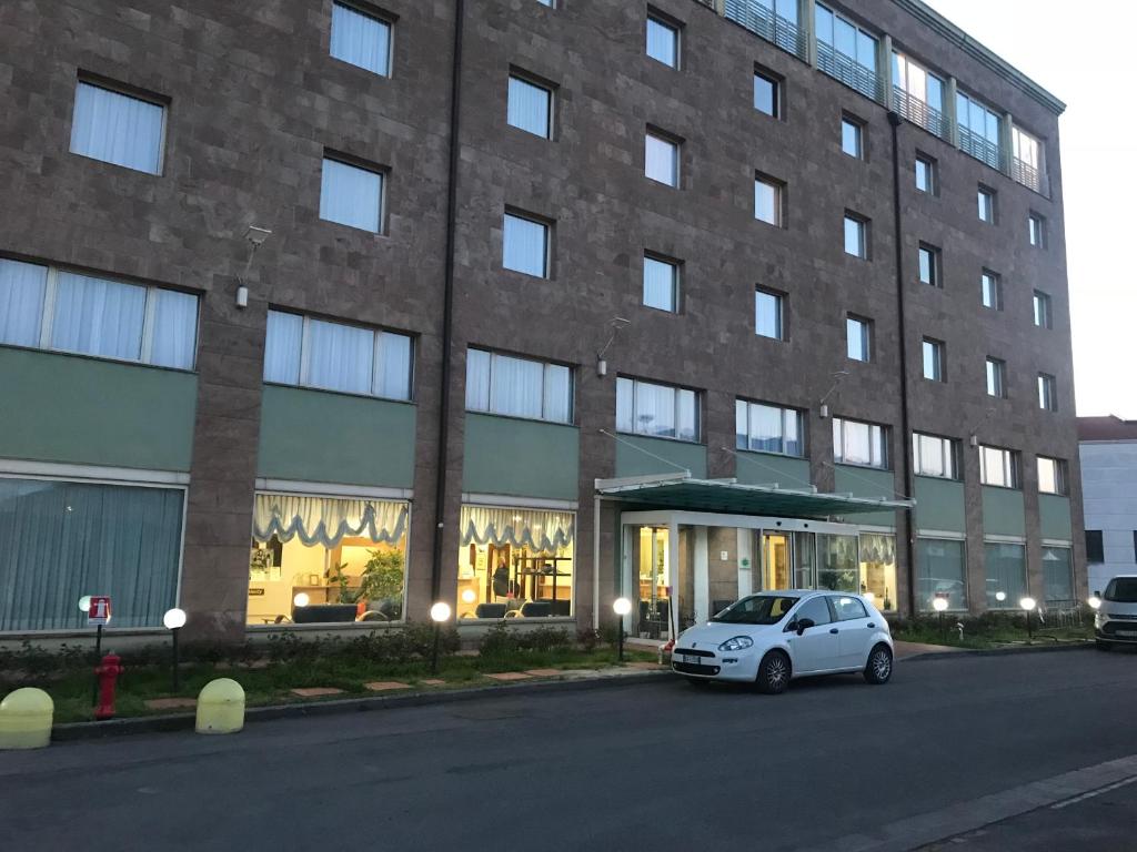 Budova, v ktorej sa hotel nachádza