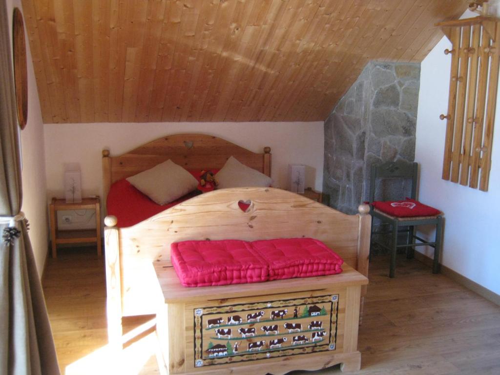Postel nebo postele na pokoji v ubytování Le Petit Randonneur