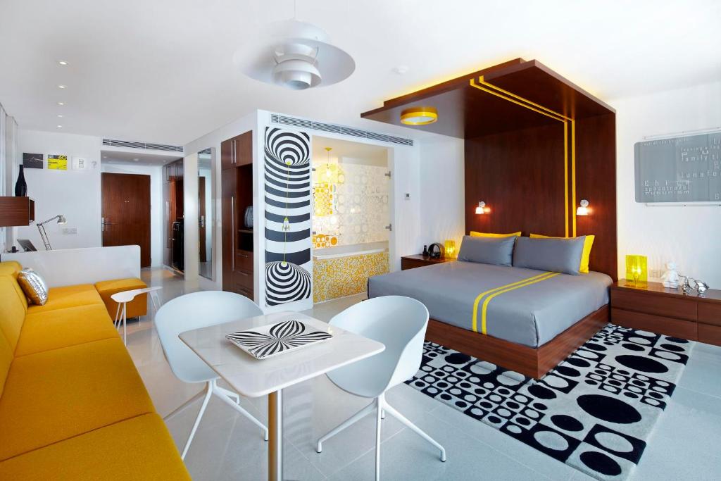 Posezení v ubytování Chill Hotel Seminyak