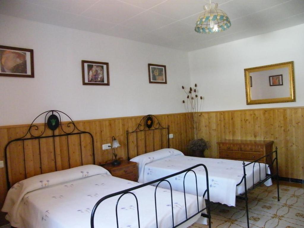 Postel nebo postele na pokoji v ubytování Can Selleretas