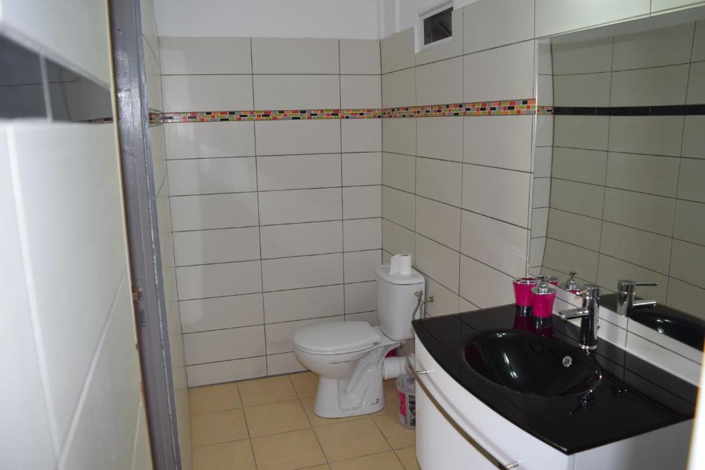 Koupelna v ubytování Appartement vue mer