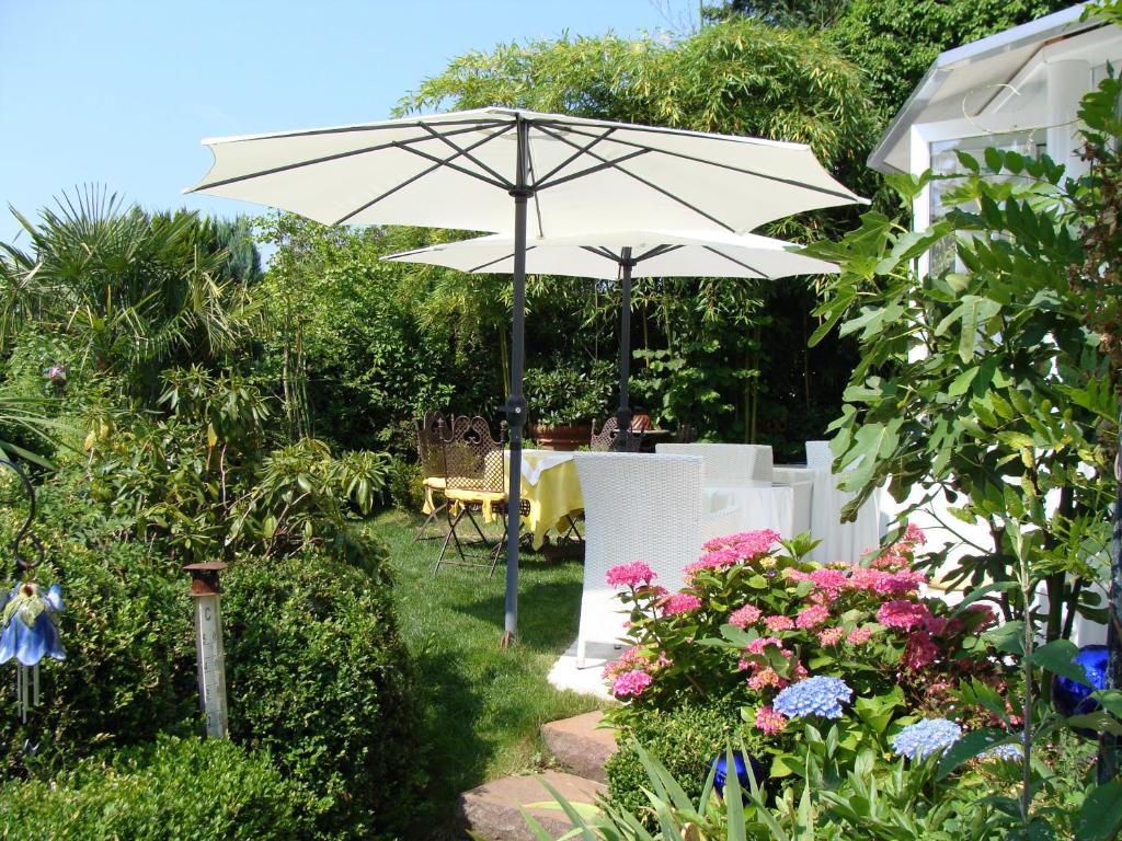 Zahrada ubytování Boutique Hotel Villa am See