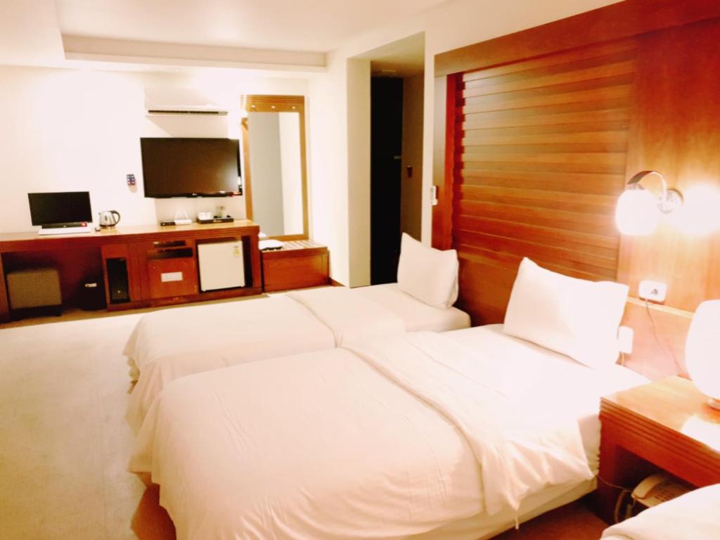Postel nebo postele na pokoji v ubytování Incheon Airporthotel Airstay