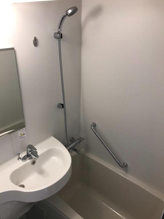 Koupelna v ubytování Okachimachi Urban Hotel