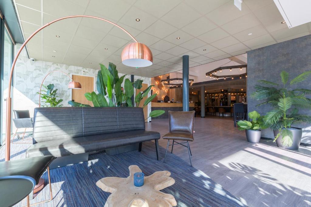 Een zitgedeelte bij Best Western Amsterdam