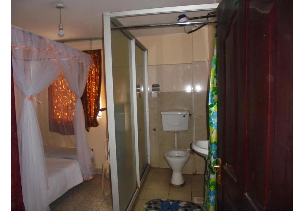 Koupelna v ubytování Hotel Jaffers Nairobi