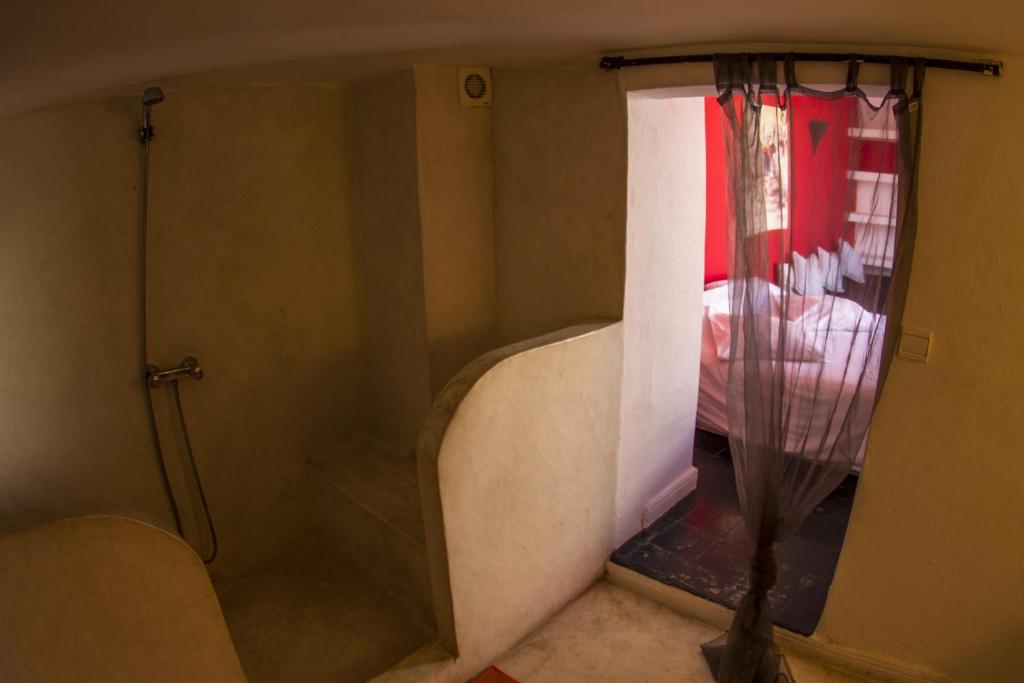 Postel nebo postele na pokoji v ubytování Riad THALGE