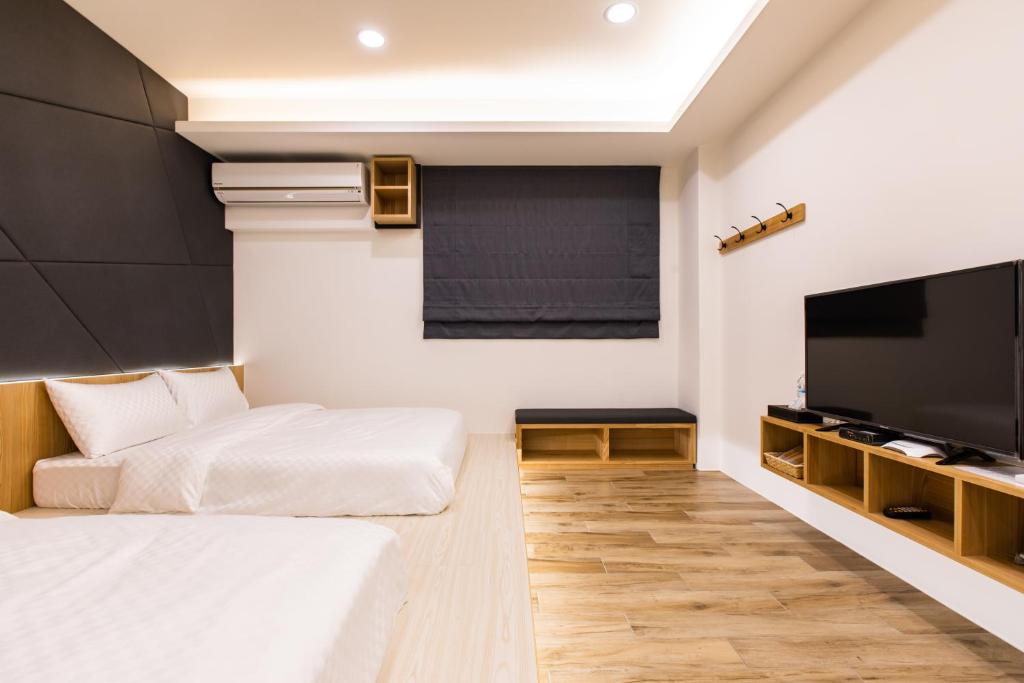 TV a/nebo společenská místnost v ubytování Araucaria Residence