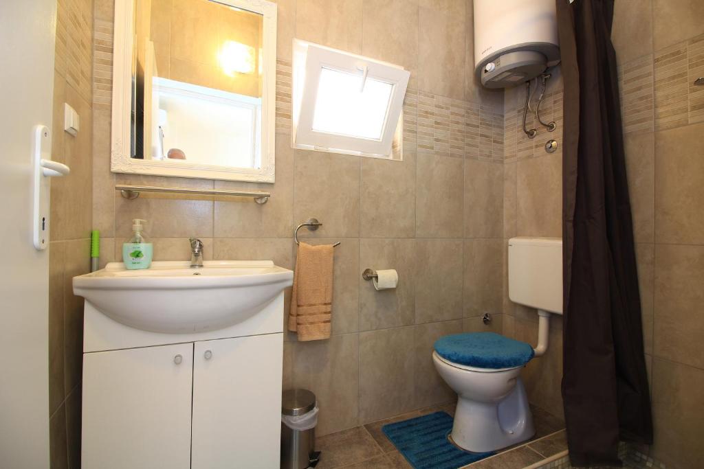 Koupelna v ubytování Apartman Maja Pula