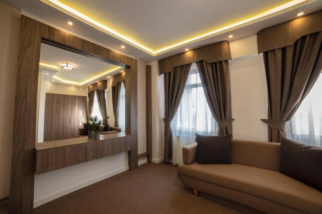 Posezení v ubytování Hotel Restaurant Park