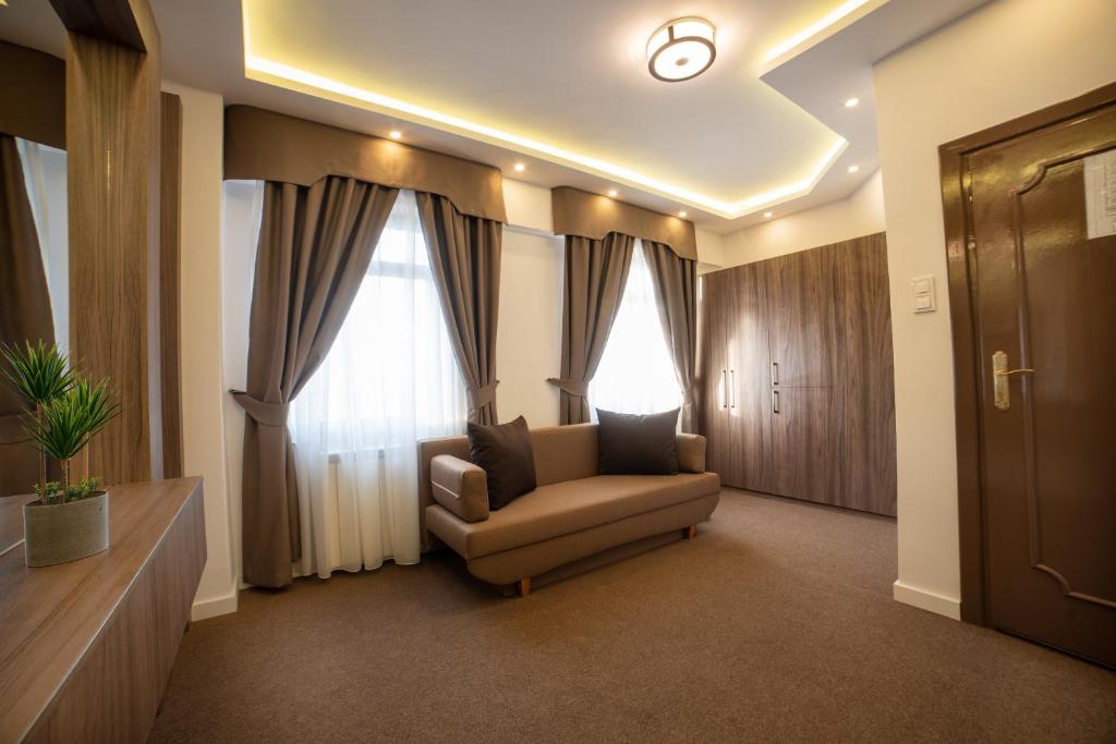 Posezení v ubytování Hotel Restaurant Park