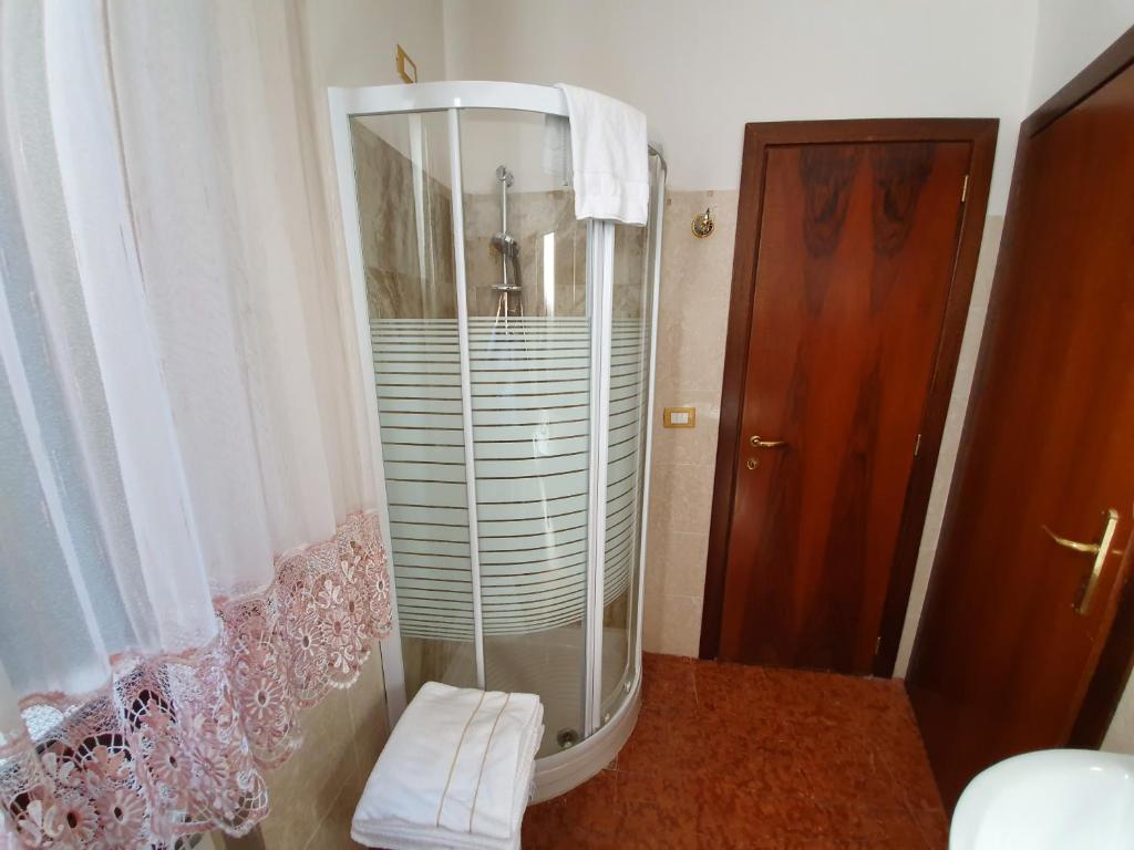 Koupelna v ubytování Casa Alla Fenice