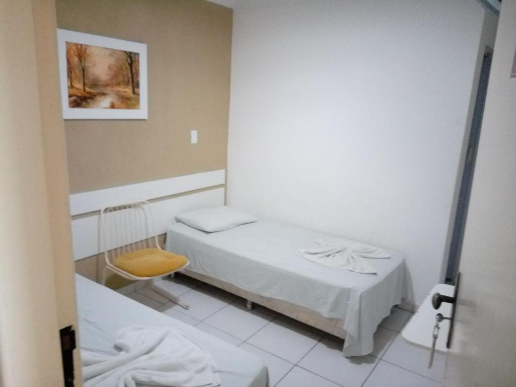Postel nebo postele na pokoji v ubytování Hotel Mirante B