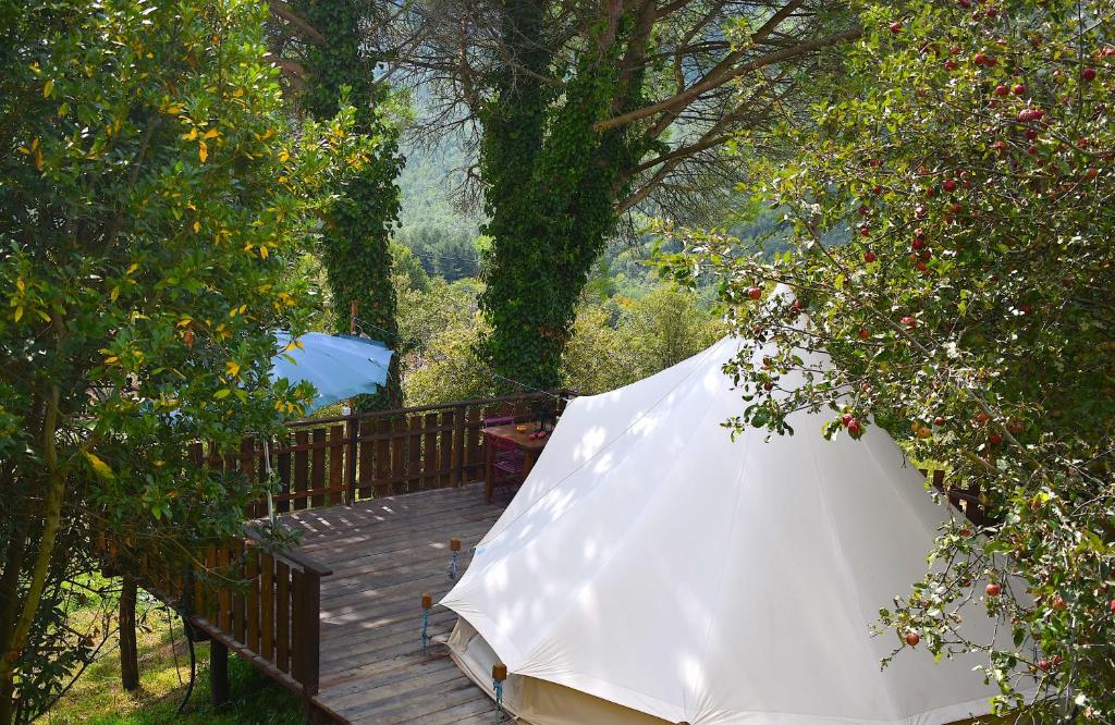 Vonkajšia záhrada v ubytovaní Podere di Maggio - Glamping tent 3