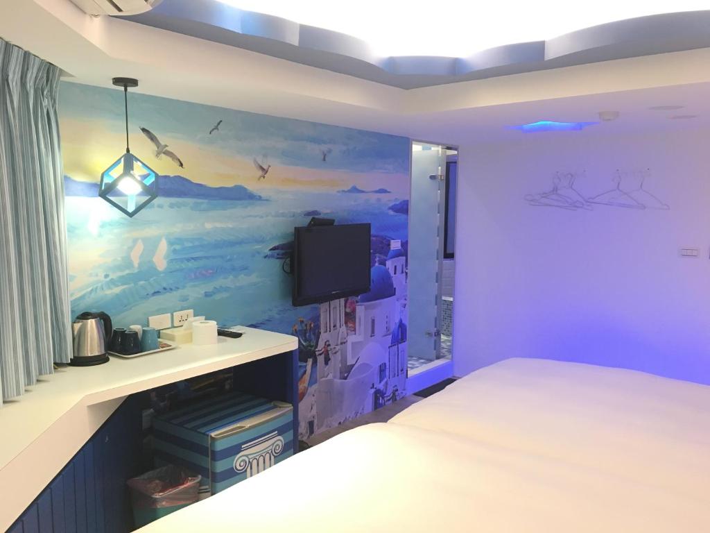 Haozhan Hotel - 带有私人浴室的四倍房间