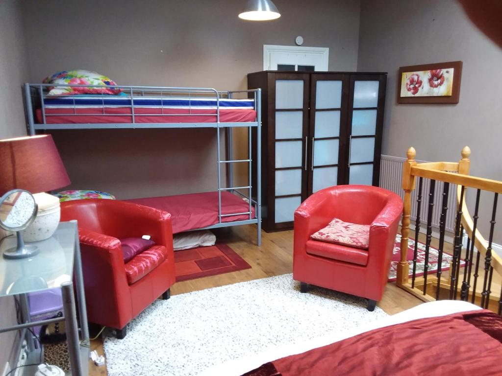 Postel nebo postele na pokoji v ubytování Le Patronage