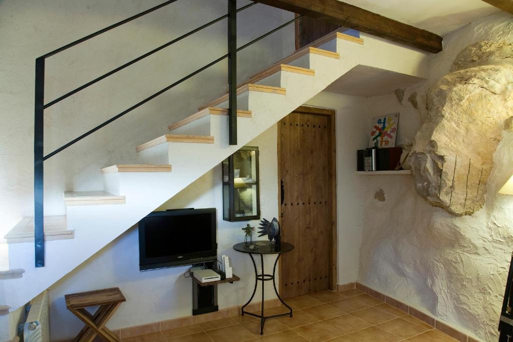 A television and/or entertainment centre at La Covarxella