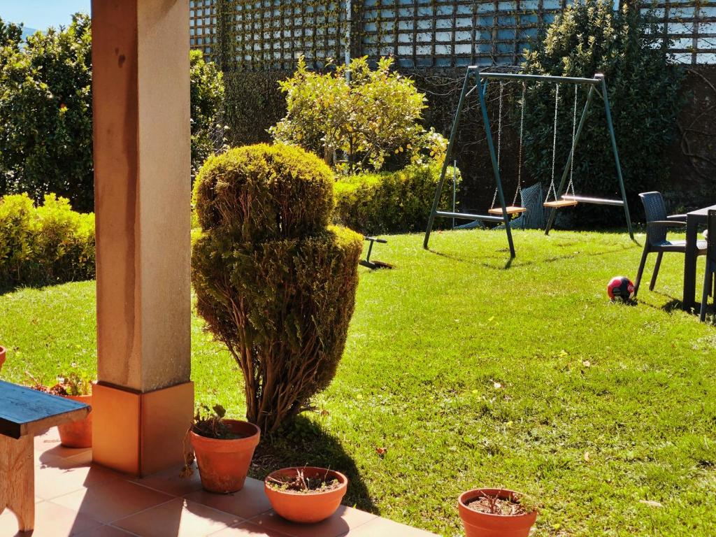 Zahrada ubytování Apartamentos Raxo Mar
