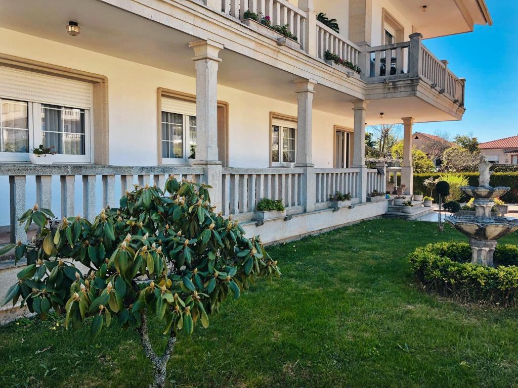 Zahrada ubytování Apartamentos Raxo Mar