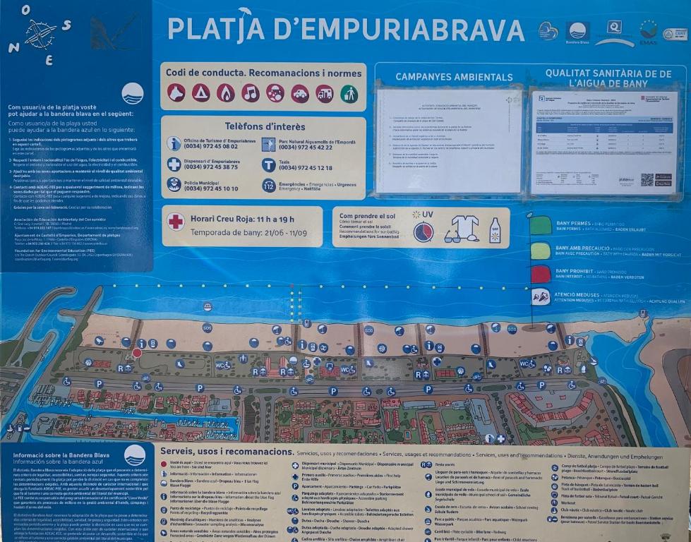 Fotografia z galérie ubytovania Apartamento 1ª Linea de Mar -WIFI- Aire Acondicionado v destinácii Empuriabrava