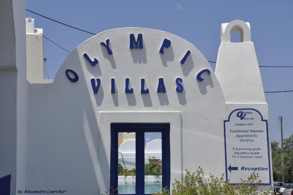 Certifikát, hodnocení, plakát nebo jiný dokument vystavený v ubytování Olympic Villas