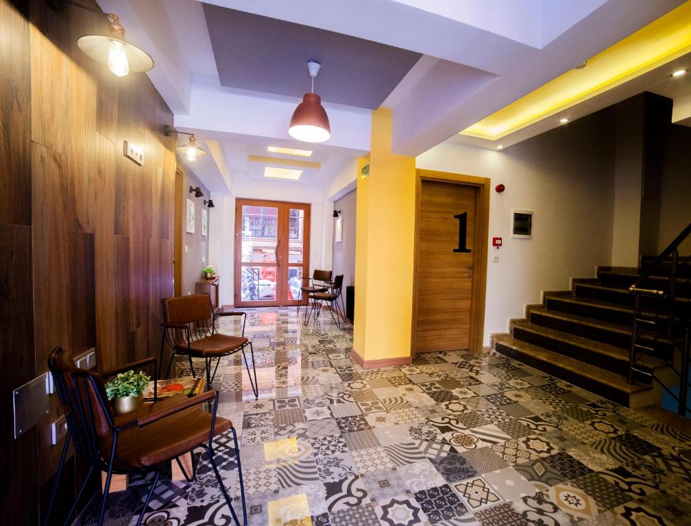 Posezení v ubytování Set Özer Hotel